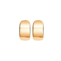 Базовые серьги кликеры из серебра 925 пробы, изображение 2