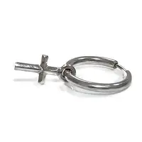 Серьга одиночная из серебра, изображение 2