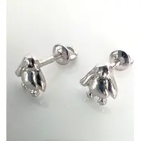 Серьги - пусеты Эстерелла, серебро, 925 проба, изображение 2