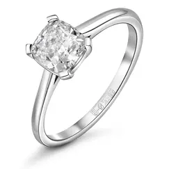 Кольцо с выращенным бриллиантом 0,767 ct
