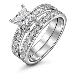 Кольцо с выращенными бриллиантами 2.247 ct