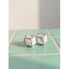 Серьги «Куб»