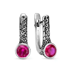 Ювелирные серьги из серебра 925