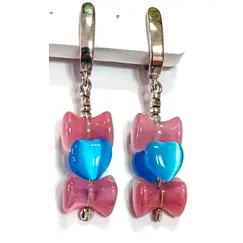 Ювелирные серьги из серебра 925 пробы