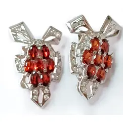 Ювелирные серьги из серебра "Эстерелла"