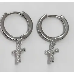 Ювелирные серьги из серебра