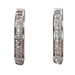 Ювелирные серьги из серебра