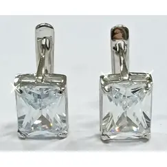 Серьги ювелирные из серебра 925 пробы