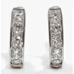 Серьги из серебра Эстерелла с фианитами