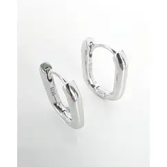 Серьги Эстерелла, серебро, 925 проба, родированные/Ф