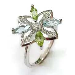 Ювелирное кольцо из серебра