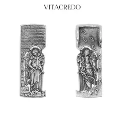 Серебряная подвеска на шею Ангел