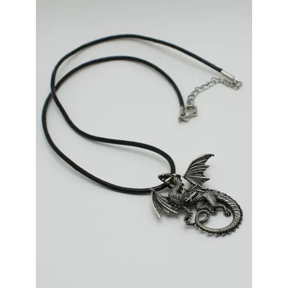 Серебряный кулон Дракон, изображение 8