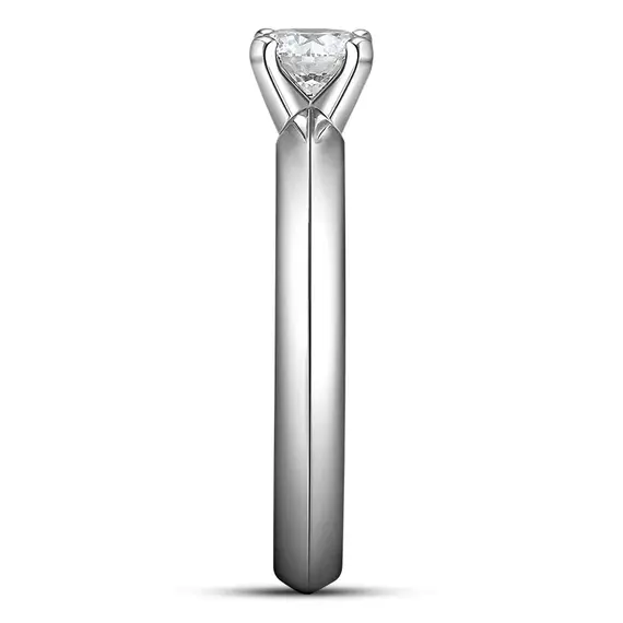 Кольцо с выращенным бриллиантом 0.459 ct, изображение 2