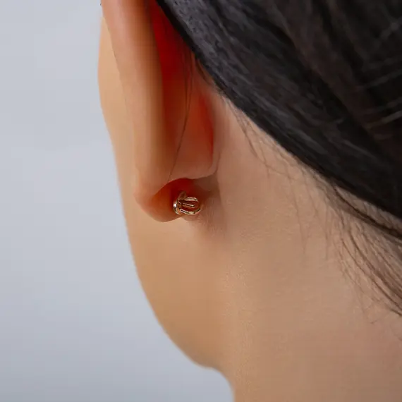 Серьги с выращенными бриллиантами 0,289 ct, изображение 4