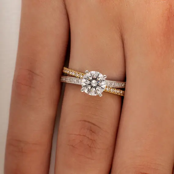 Кольцо с выращенными бриллиантами 1,260 ct, изображение 7
