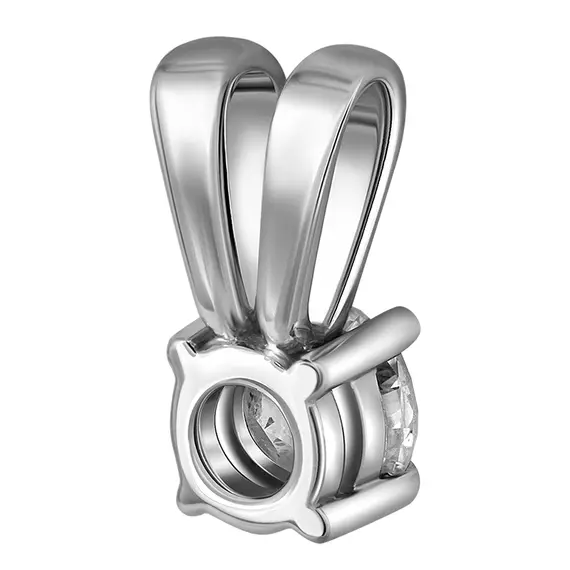 Подвеска с выращенным бриллиантом 0.310 ct, изображение 2