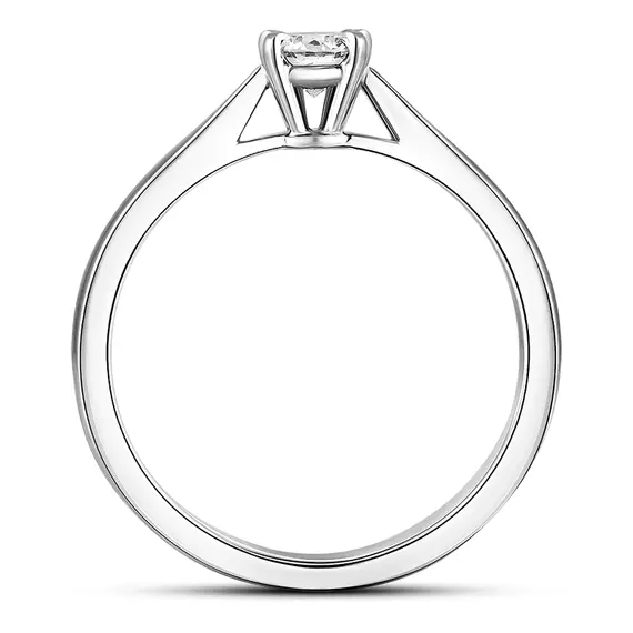 Кольцо с выращенным бриллиантом 0,352 ct, изображение 3