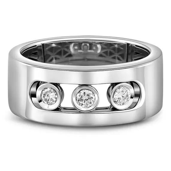 Кольцо с выращенными бриллиантами 0.169 ct, изображение 2