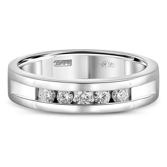 Кольцо с выращенными бриллиантами 0.162 ct, изображение 2