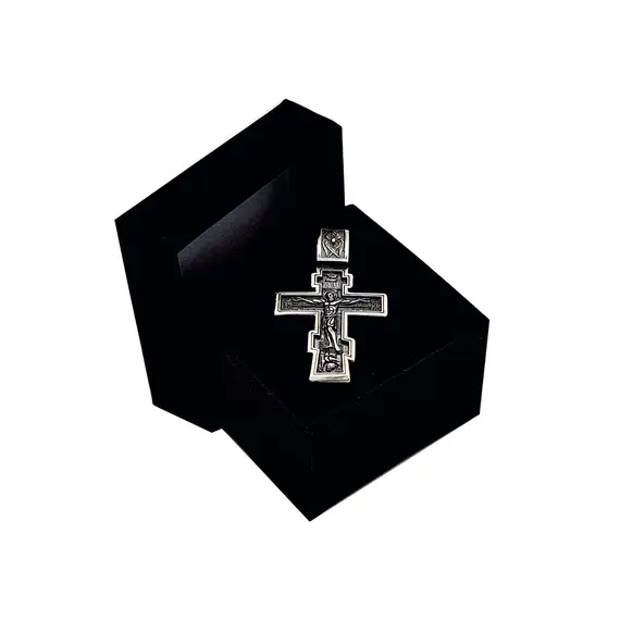 Крест нательный православный серебро 925 проба, изображение 5