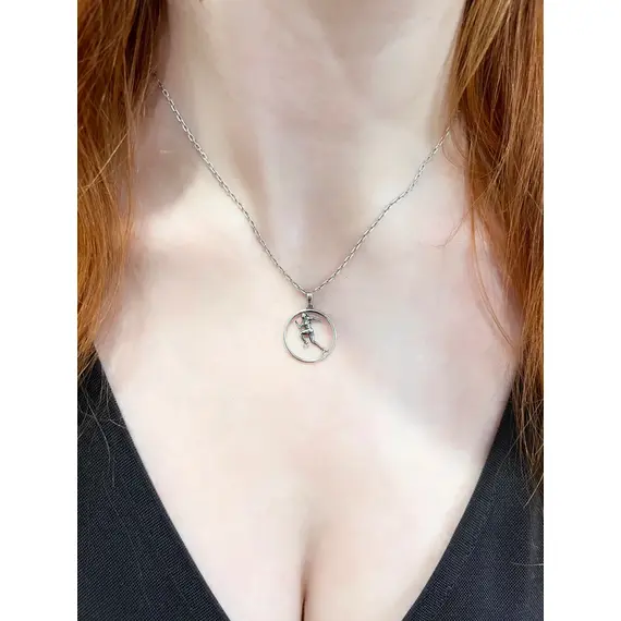 Подвеска серебро Бег, изображение 6