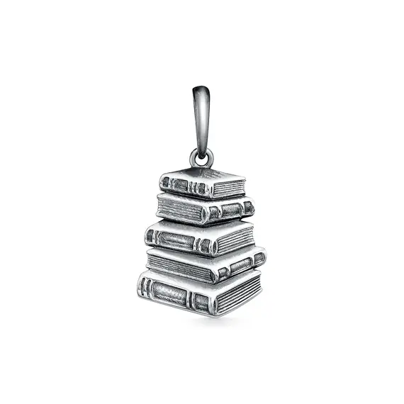 Подвеска серебро Книги, изображение 2