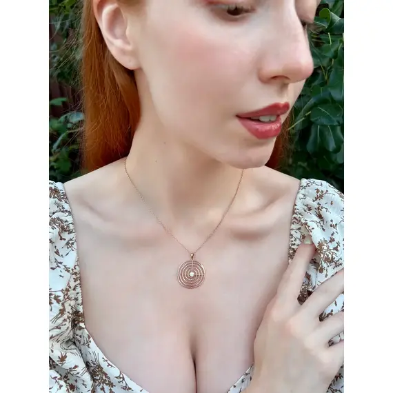 Подвеска серебро цель (мишень для стрелка), изображение 8