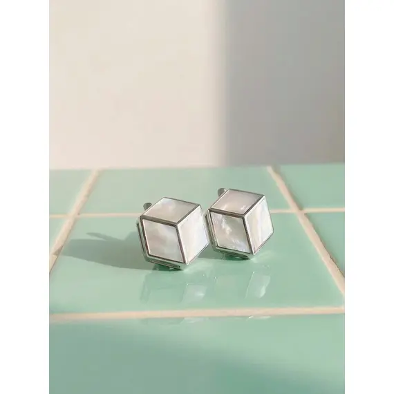 Серьги «Куб»