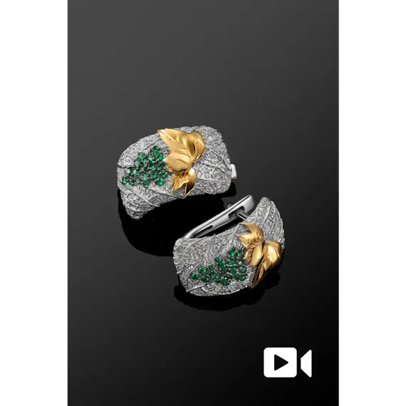 Серьги серебро 925, изображение 12