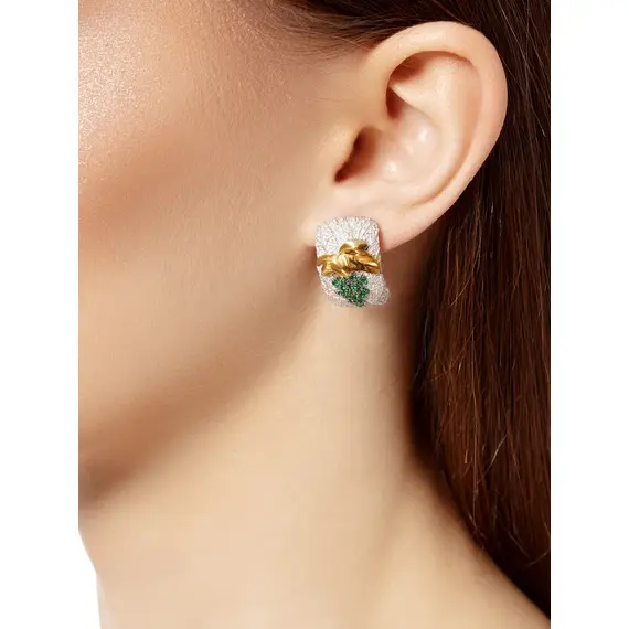 Серьги серебро 925, изображение 4