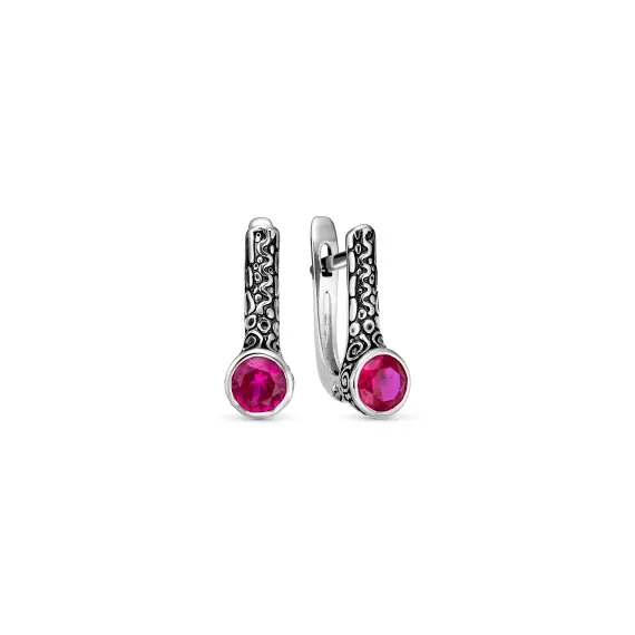 Ювелирные серьги из серебра 925