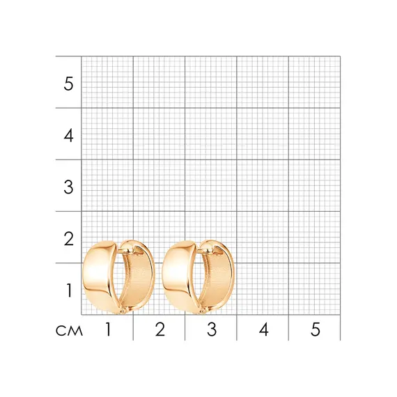Базовые серьги кликеры из серебра 925 пробы, изображение 3