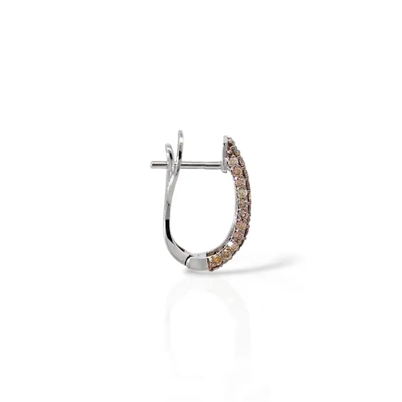 Серьги с бриллиантами из золота 585, изображение 6