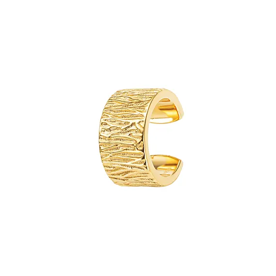 Кафф "Волны" из серебра 925 пробы