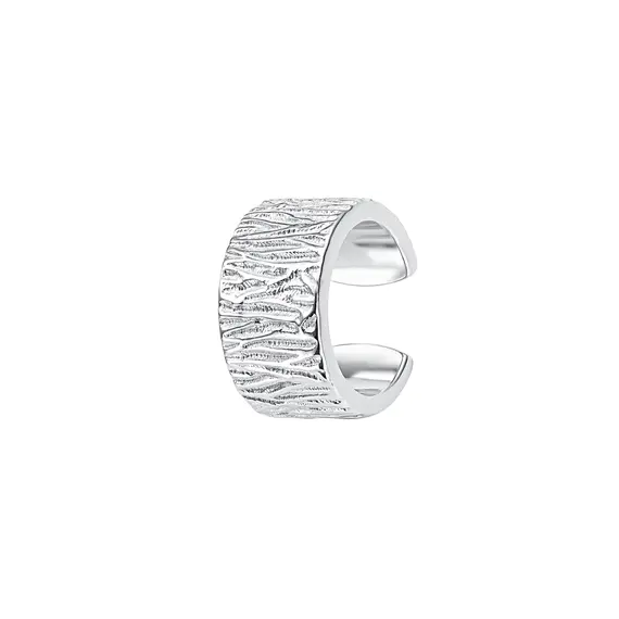 Кафф "Волны" из серебра 925 пробы