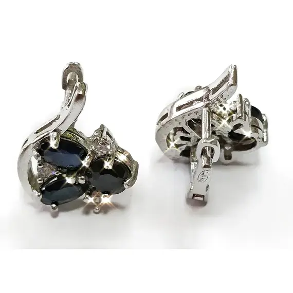 Ювелирные серьги из серебра, изображение 4
