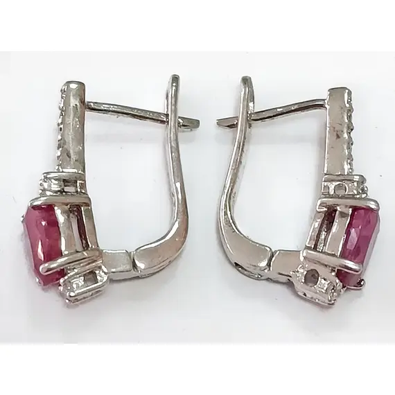 Ювелирные серьги из серебра, изображение 3