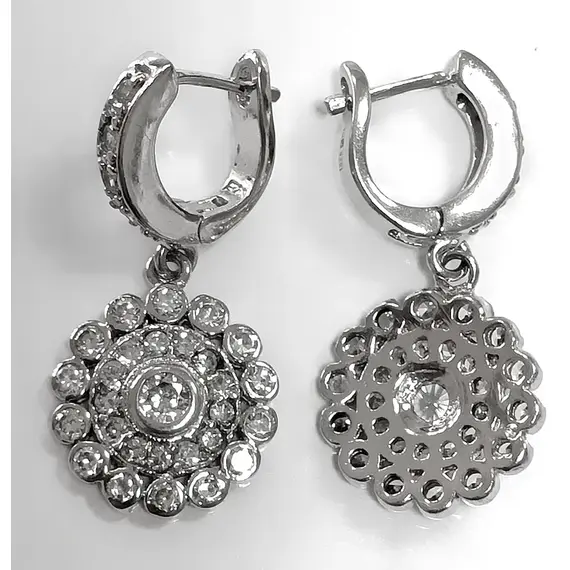 Ювелирные серьги из серебра, изображение 3