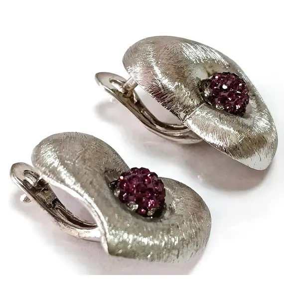 Ювелирные серьги из серебра Эстерелла, изображение 2