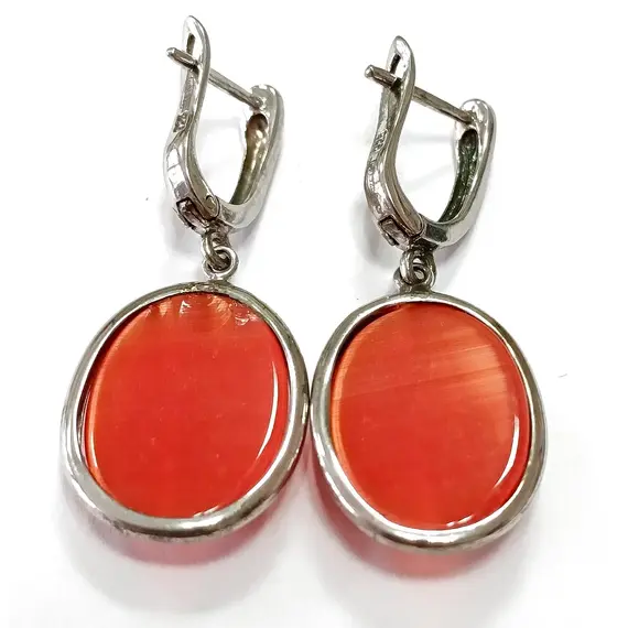 Серьги ювелирные, серебро 925 проба, изображение 3