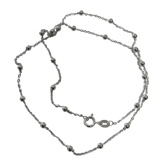 Ювелирная цепь из серебра
