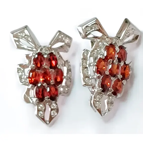 Ювелирные серьги из серебра "Эстерелла"