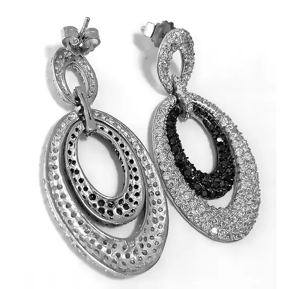 Ювелирные серьги из серебра Эстерелла, изображение 2