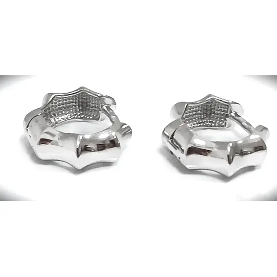Ювелирные серьги из серебра, изображение 2