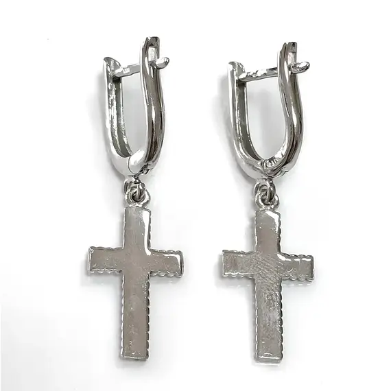 Ювелирные серьги из серебра, изображение 2