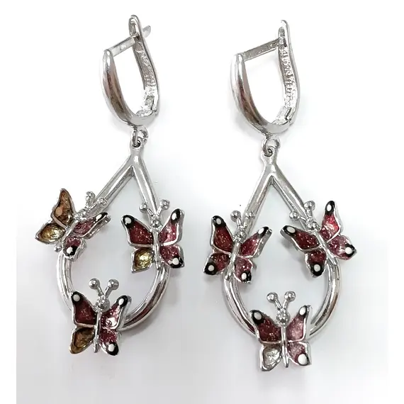 Серьги Эстерелла из серебра, изображение 2
