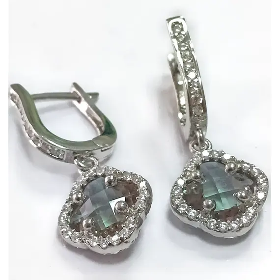 Ювелирные серьги из серебра 925 пробы, изображение 2