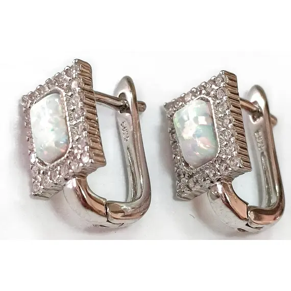 Серьги из серебра Эстерелла