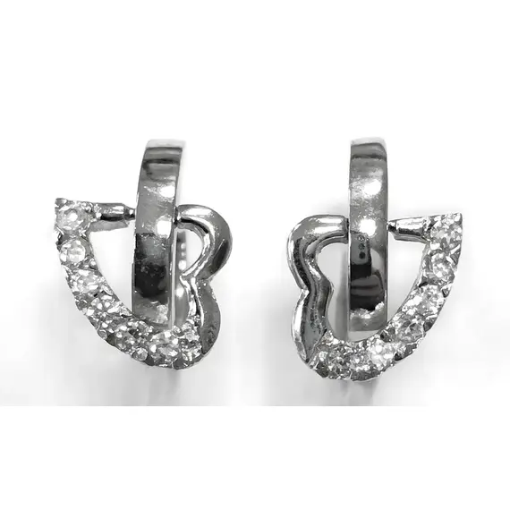 Ювелирные серьги из серебра 925 пробы